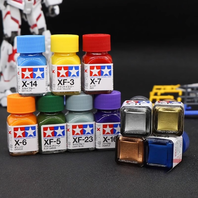 Metallic Paint Set - Diluent Oily TAMIYA X1-24 Oil- Base