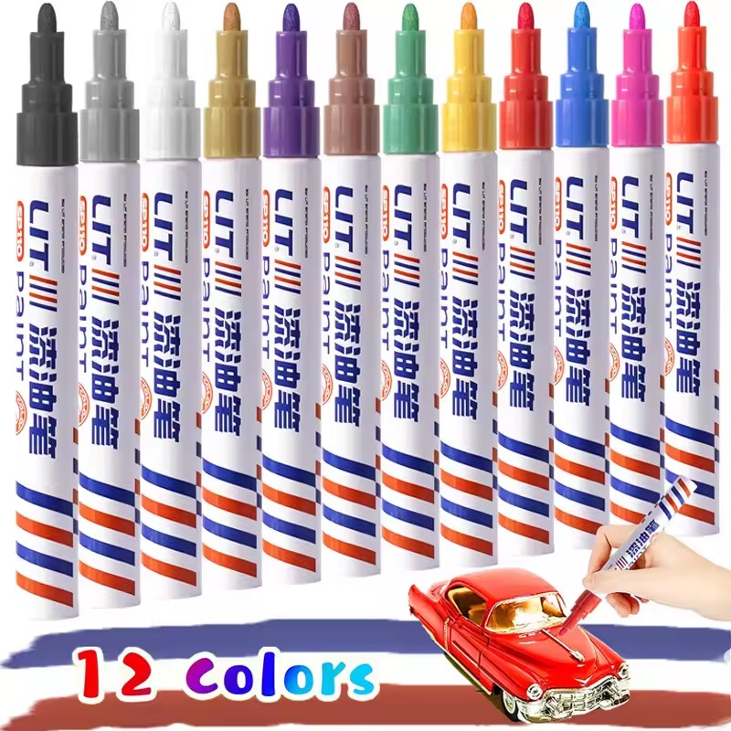 Metallic Paint Set - Mobidea Multi-Color Auto Car Scratch Repair