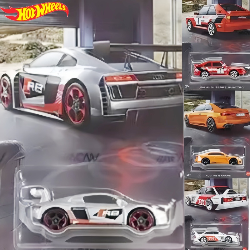 Model Kit Car - Hot Wheels Grt01 Silver Standard High-Performance