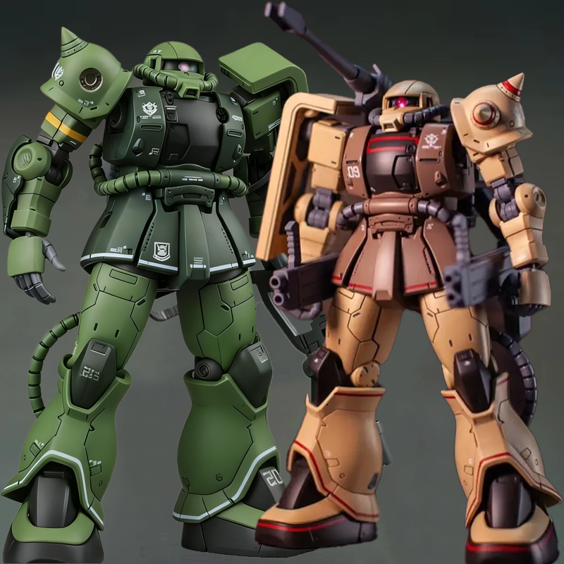Model Kit Zaku - GTO Zaku Mass-Produced Char'S Custom Mobile