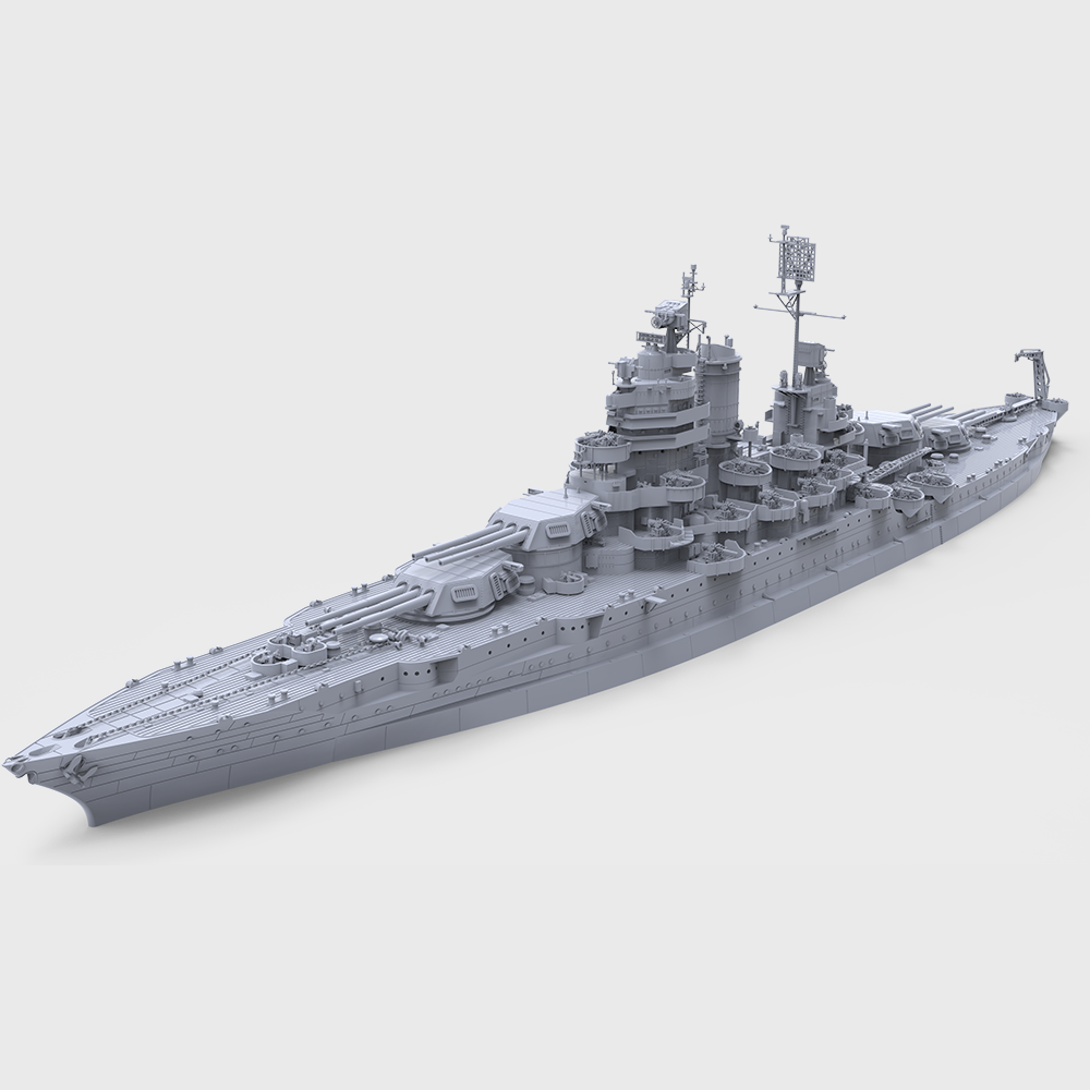 Model Kit Uss Enterprise - USS New Mexico Class Mississippi (BB-41)