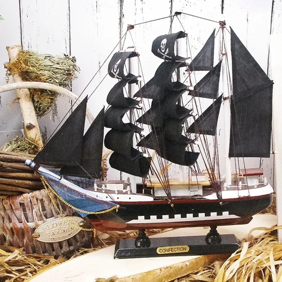 Model Kit Revell - Simulated pirate ship wooden art Ornaments,handmade