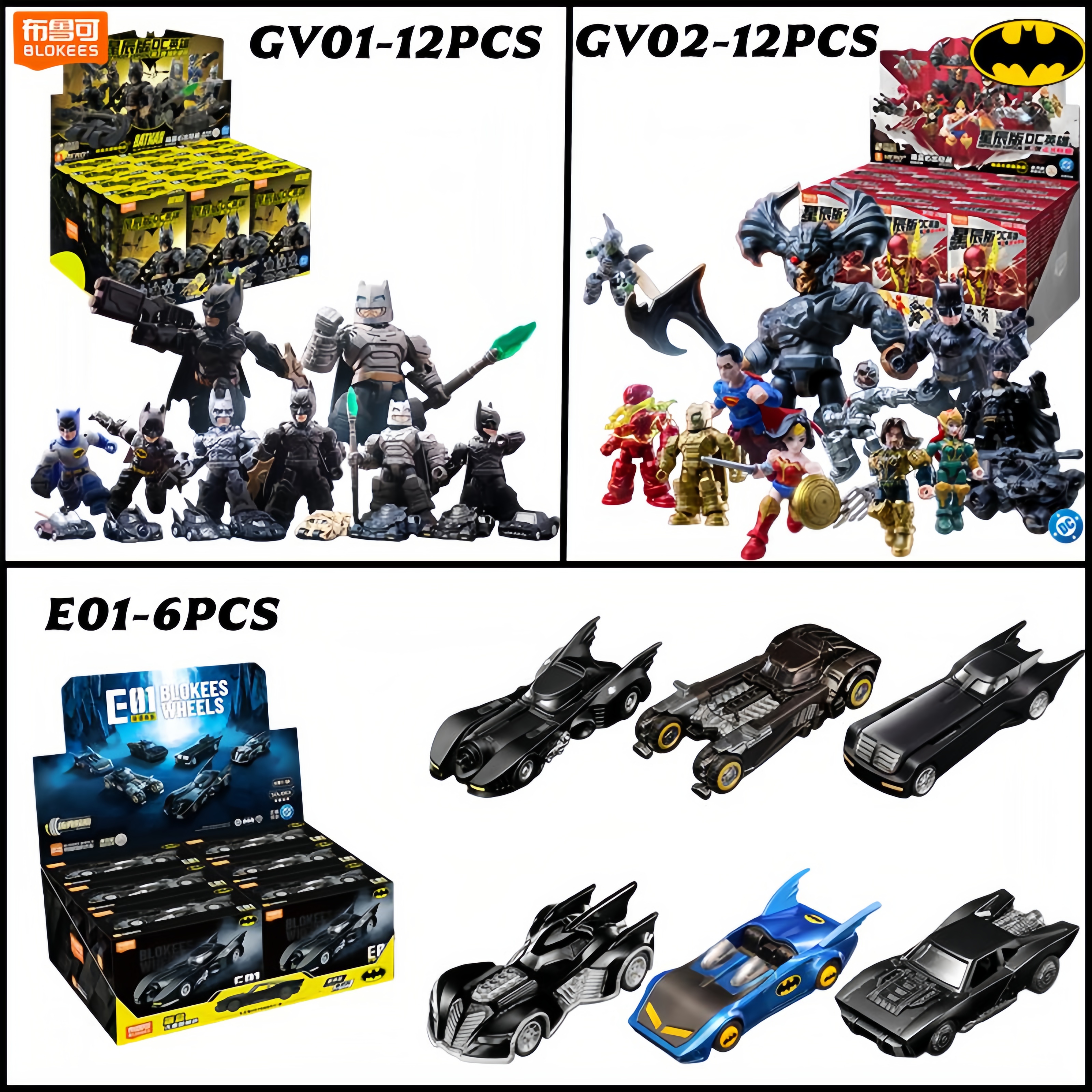 Model Kit Batman - Blokees DC Marvel Hero Batman Star