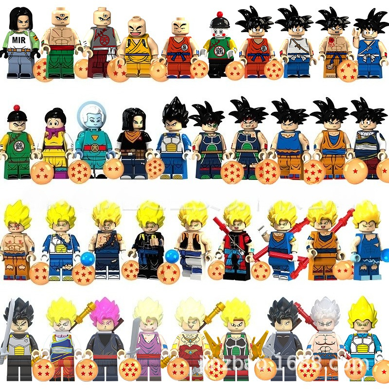 Model Kit Gundam Bandai - Dragon Ball Super Mini Figure Set