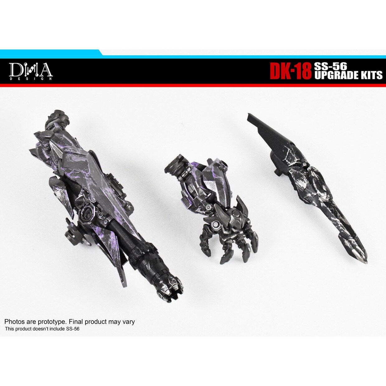 Model Kit Transformers - DNA Design DK-18 Exclusive Upgrade Kit