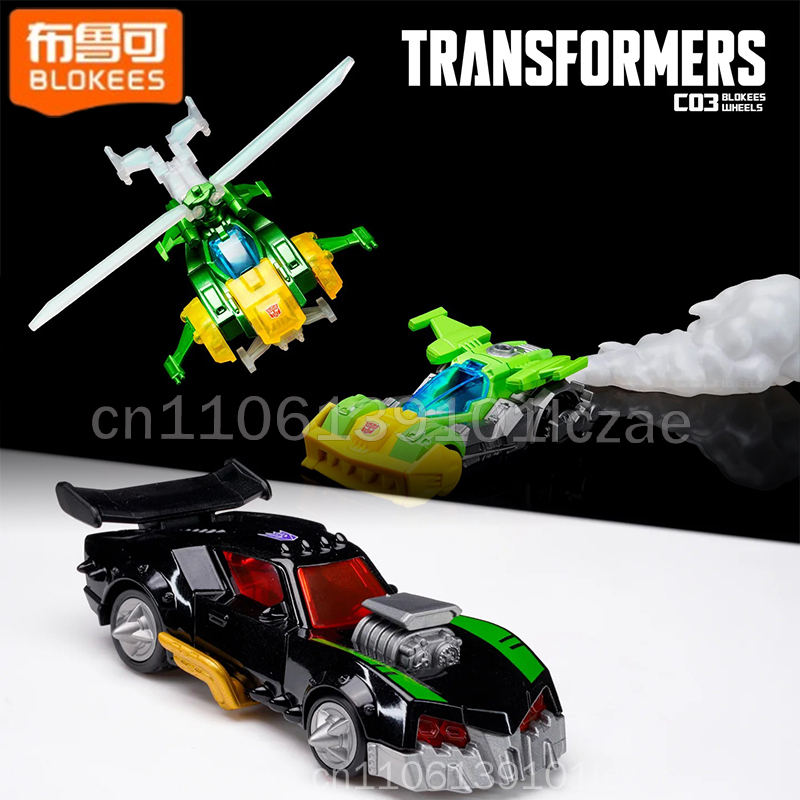 Model Kit Transformers - Blokees Transformers Wheels C03 Thunder Racing