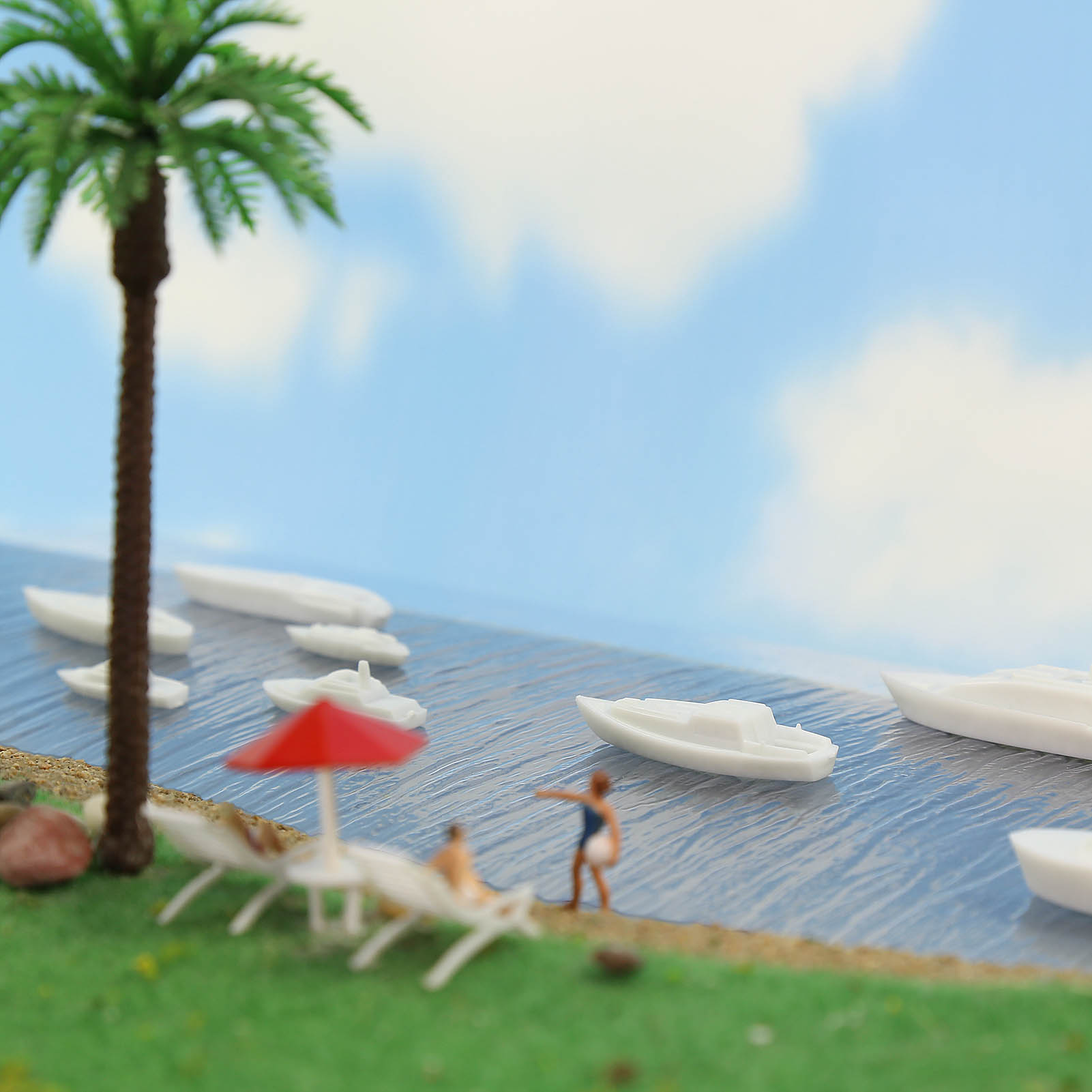 Model Kit U Boat - 32pcs O OO HO N Z
