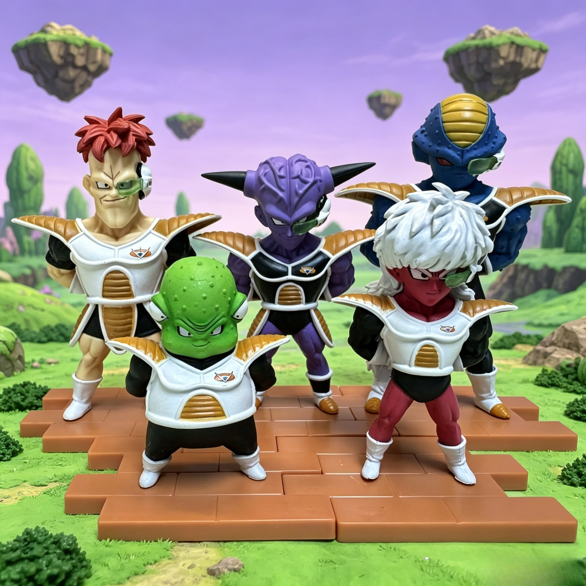 Model Kit Frieza - Anime Dragon Ball Z Frieza Ginyu