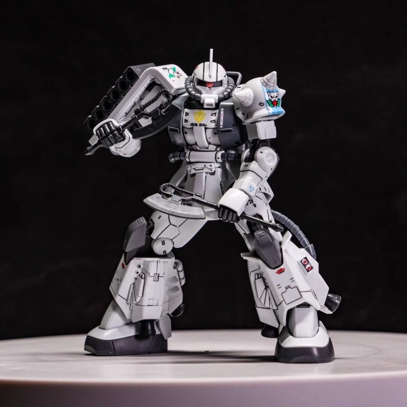 HG 1/144 XD GTO White Wolf Zak - Model Kit Zaku ulasan dan harga