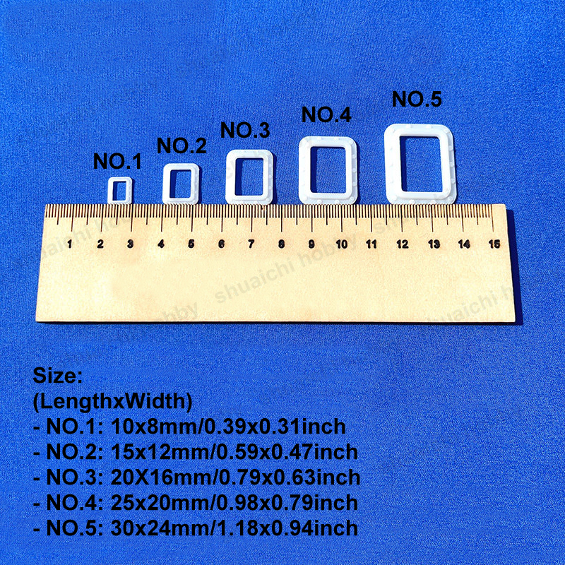 10PCS Rectangular Porthole Mod - Model Kit U Boat ulasan dan harga