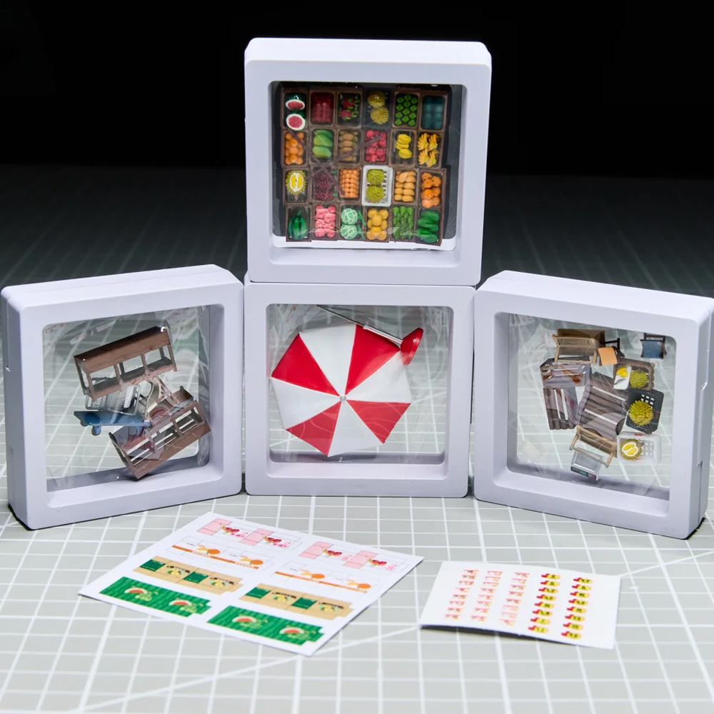 Kicarmod 1/64 Fruit Stand Mode - Model Kit Car ulasan dan harga