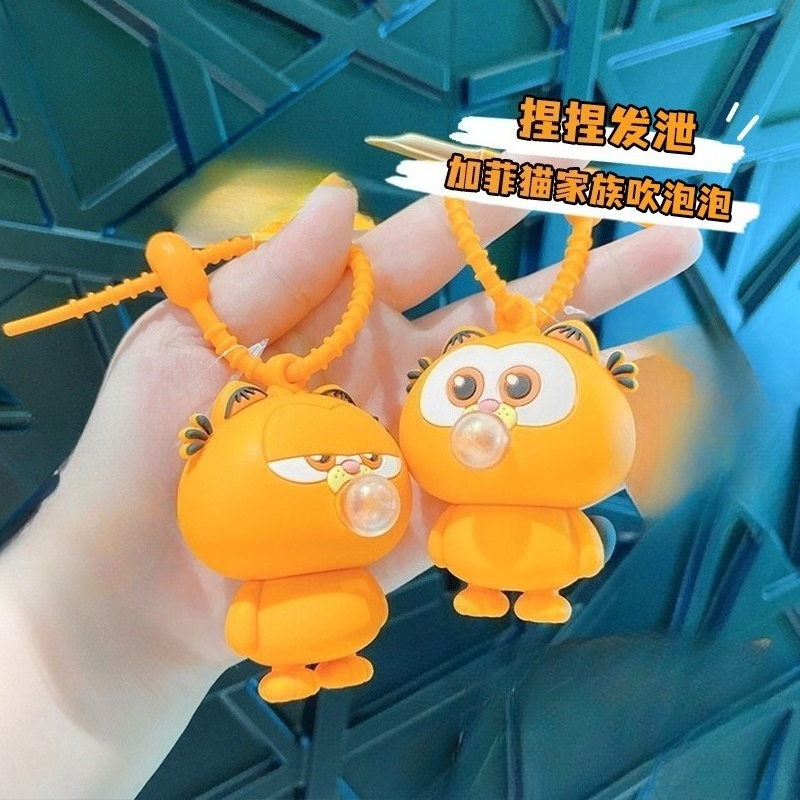 New Garfield doll car keychain - Model Kit Car ulasan dan harga