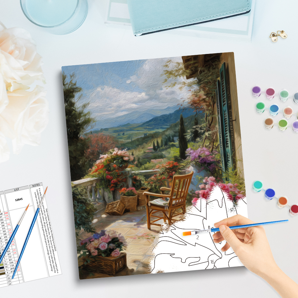 GATYZTORY Painting By Numbers  - Metallic Paint Set ulasan dan harga