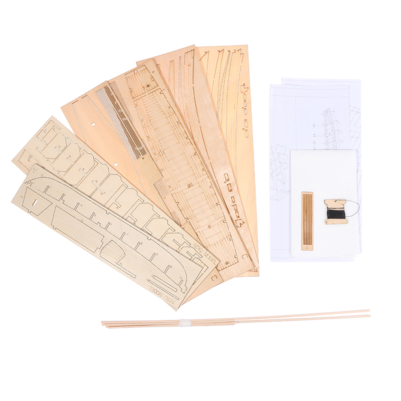 1pcs Chinese sand boat wooden  - Model Kit U Boat ulasan dan harga
