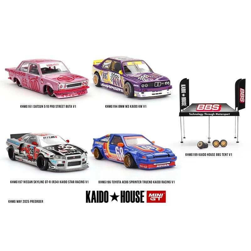 KHMG 194 1:64 BMW M3 Kaido KW  - Model Kit Bmw ulasan dan harga