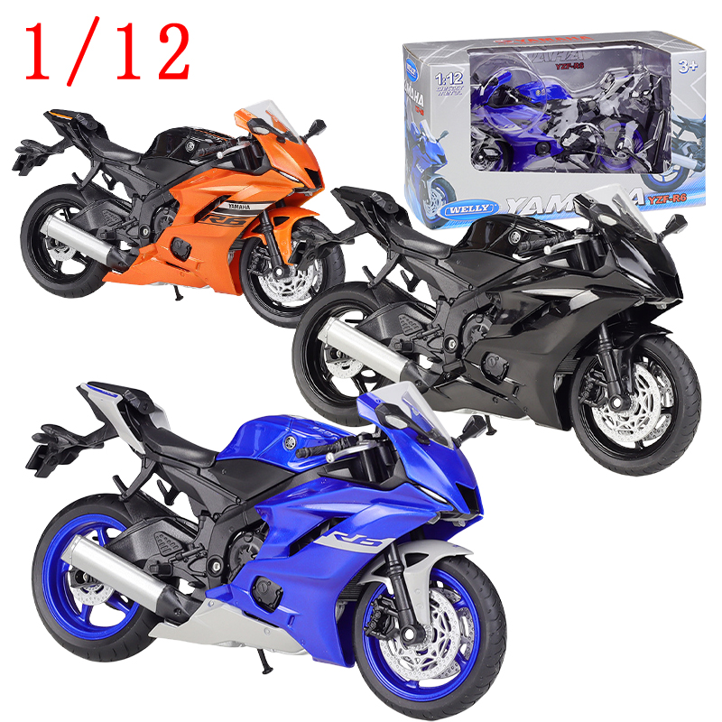 WELLY Diecast 1/12 Scale Yamah - Model Kit Yamaha ulasan dan harga