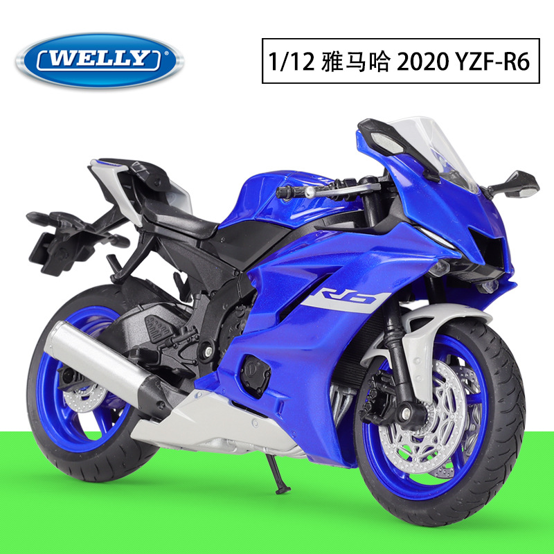 WELLY Diecast 1/12 Scale Yamah - Model Kit Yamaha ulasan dan harga