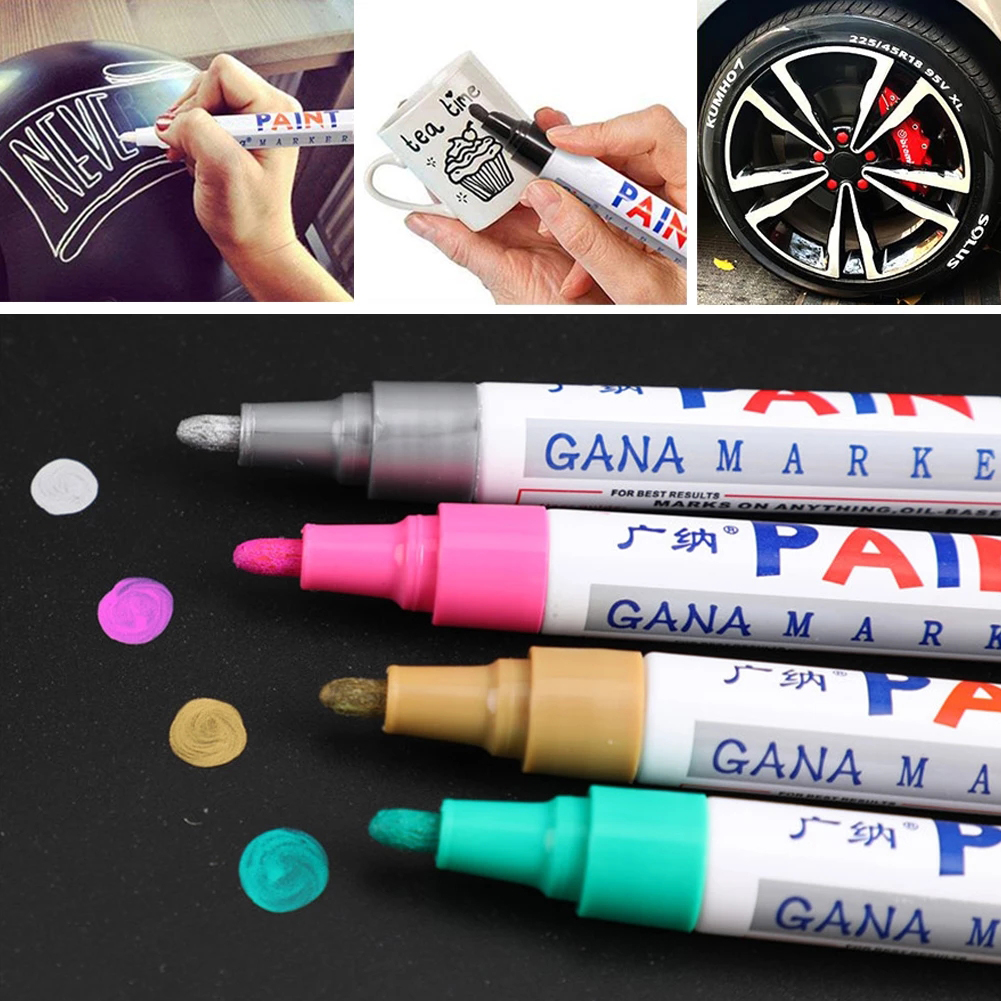 12 Colors Permanent Paint Mark - Model Kit Markers ulasan dan harga