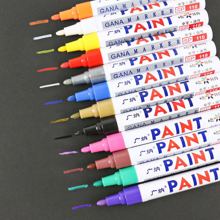 12 Colors Permanent Paint Mark - Model Kit Markers ulasan dan harga