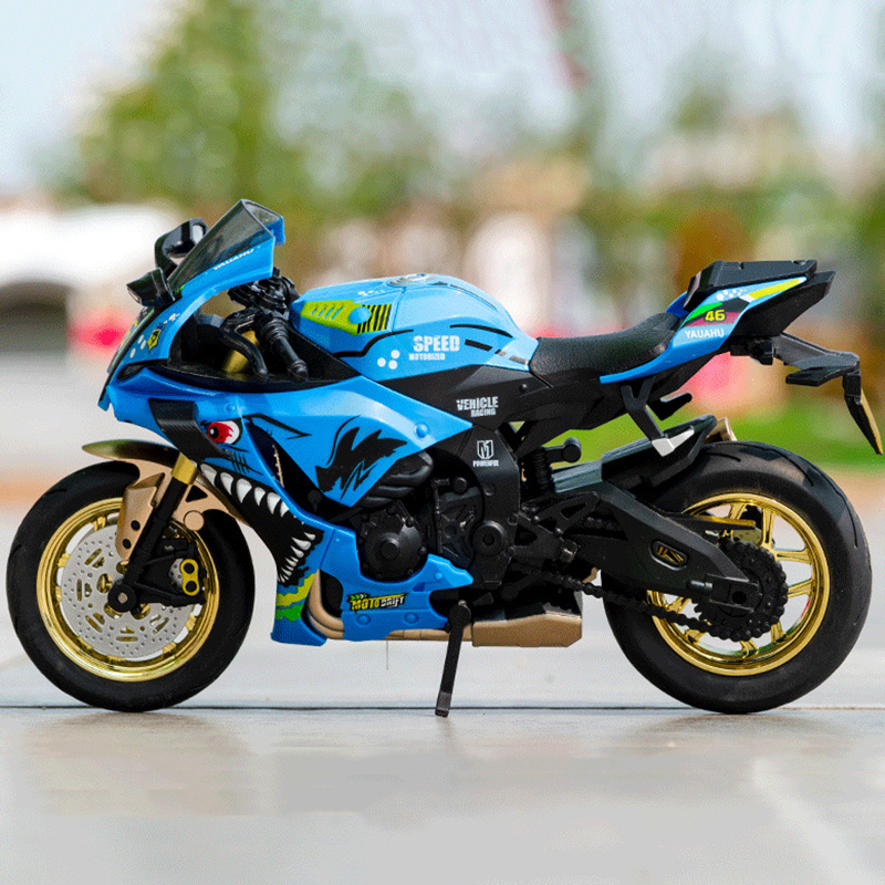 1:10 Yamaha YZF R1M Alloy Scal - Model Kit Yamaha ulasan dan harga