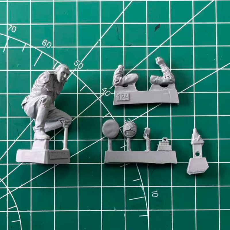1/35 Scale Resin Figure Model  - Model Kit Ww2 ulasan dan harga