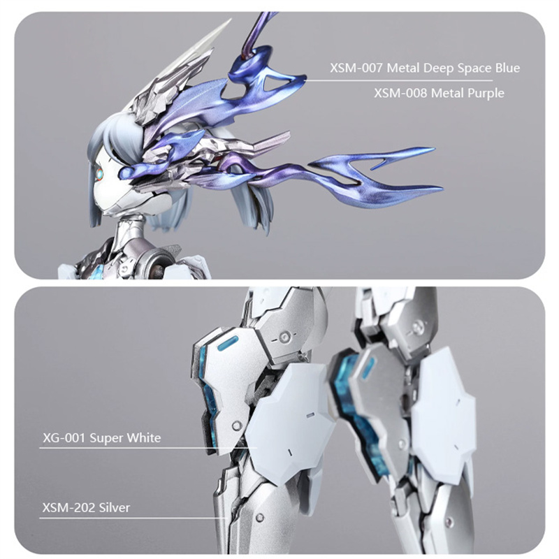 New DSPIAE XSM Metallic Water  - Metallic Paint Set ulasan dan harga