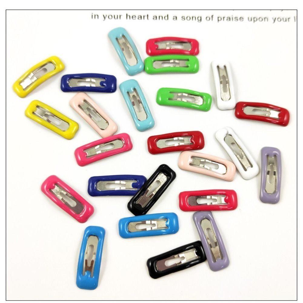 10Pcs/set Side Clip 2cm Mini C - Metallic Paint Set ulasan dan harga