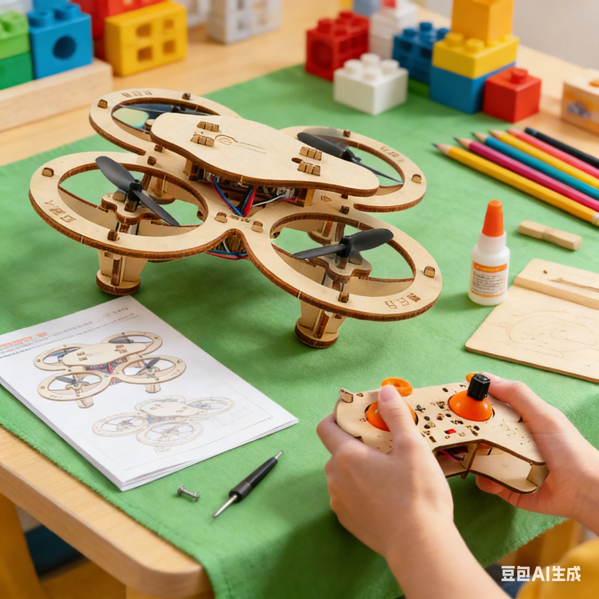 Wooden Assembled Aircraft Mode - Model Kit Competition ulasan dan harga