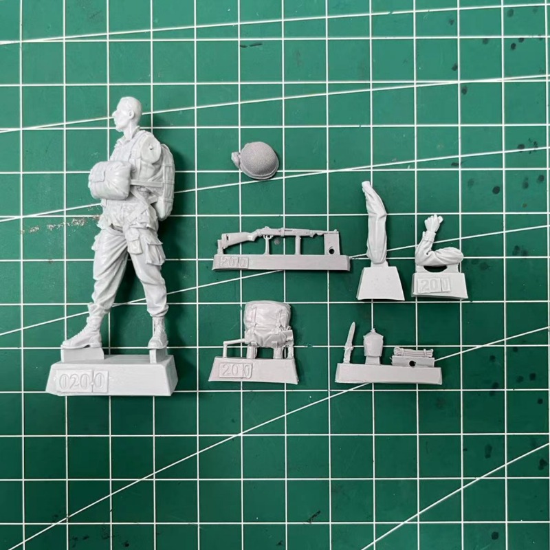 1/35 Scale Resin Figure Assemb - Model Kit Ww2 ulasan dan harga