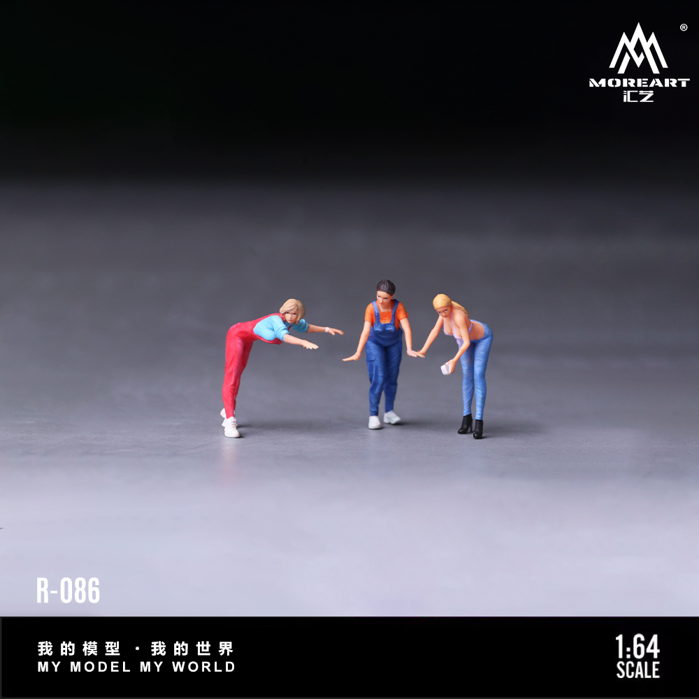 More Art 1:64 Three Sisters Ca - Model Kit Car ulasan dan harga