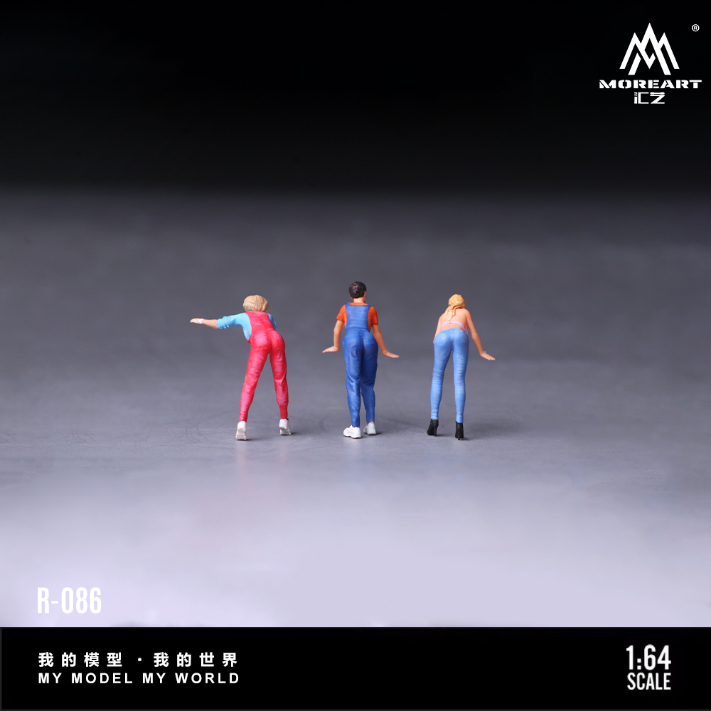 More Art 1:64 Three Sisters Ca - Model Kit Car ulasan dan harga