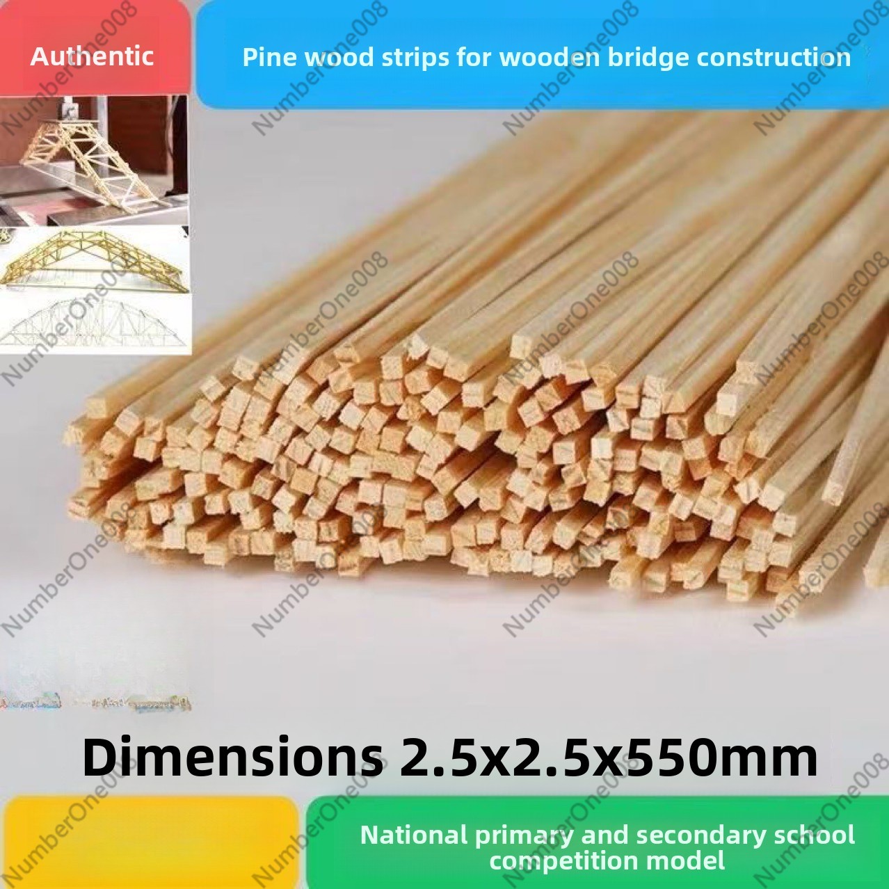 2.5x2.5x550mm Balsa Wood Strip - Model Kit Competition ulasan dan harga