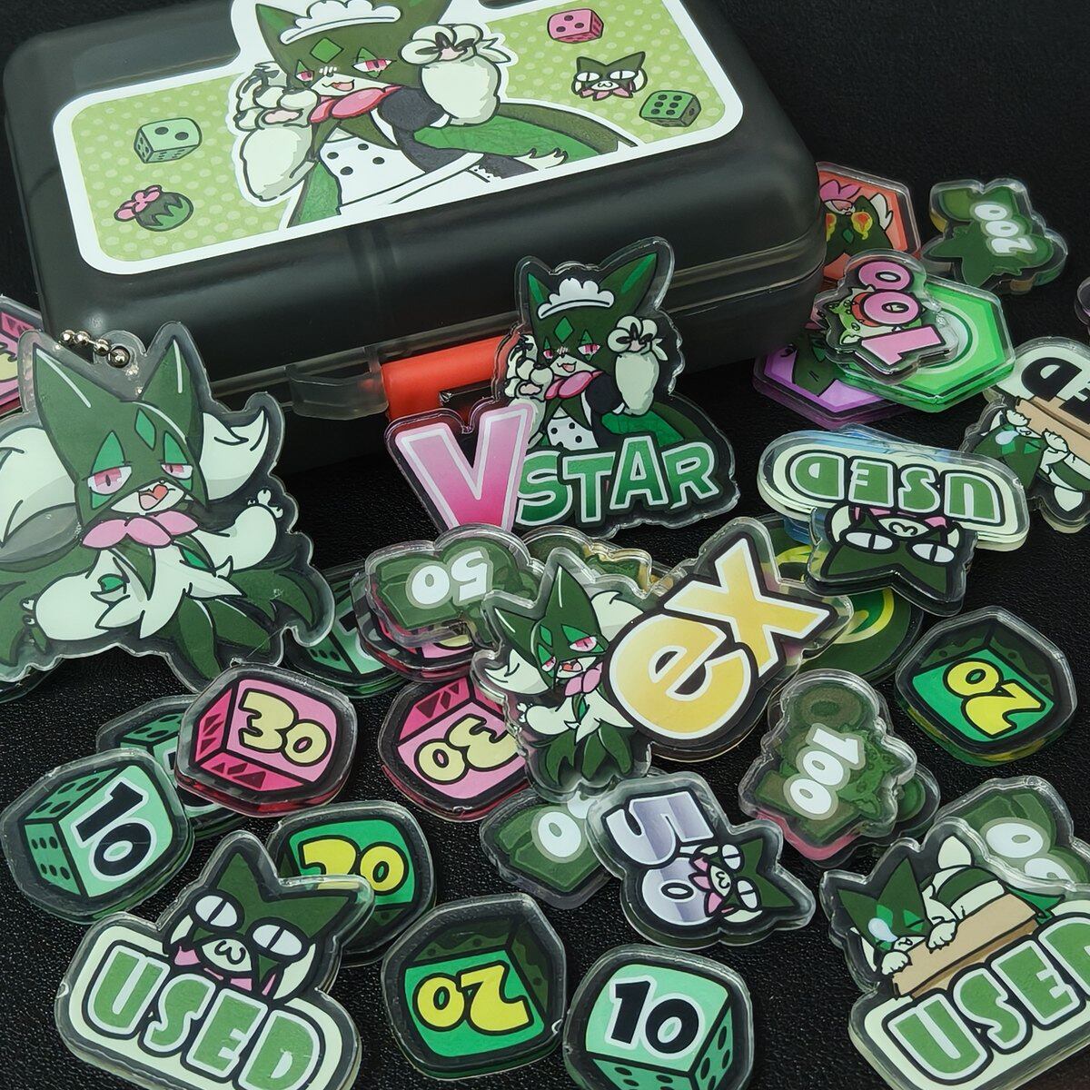 Custom Meowscarada Pokemon Tok - Model Kit Markers ulasan dan harga