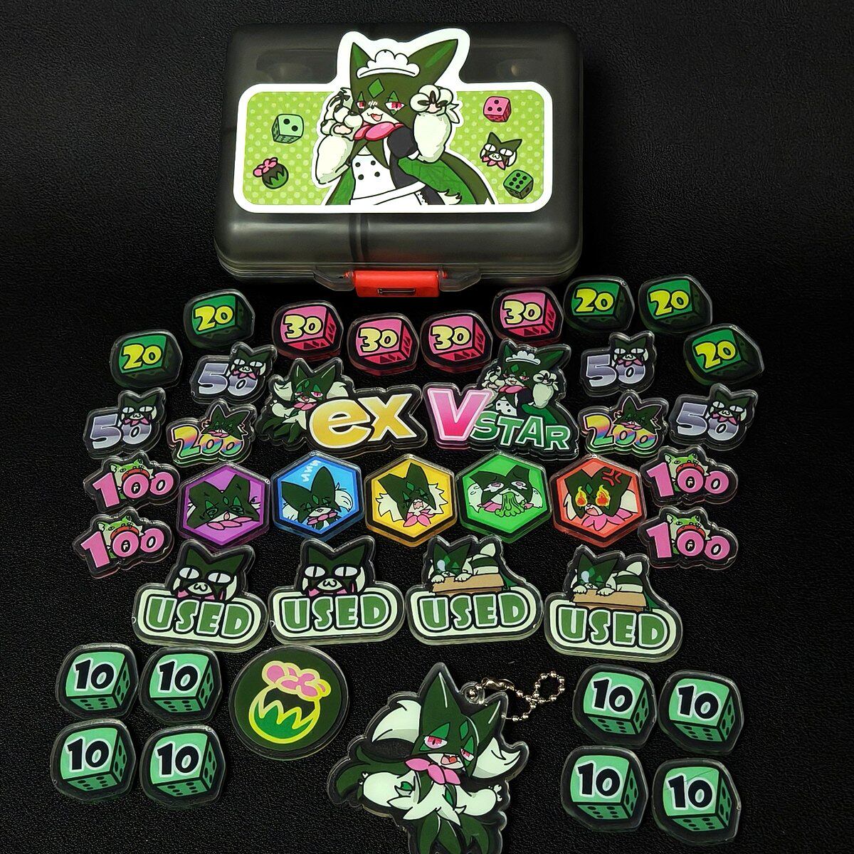 Custom Meowscarada Pokemon Tok - Model Kit Markers ulasan dan harga