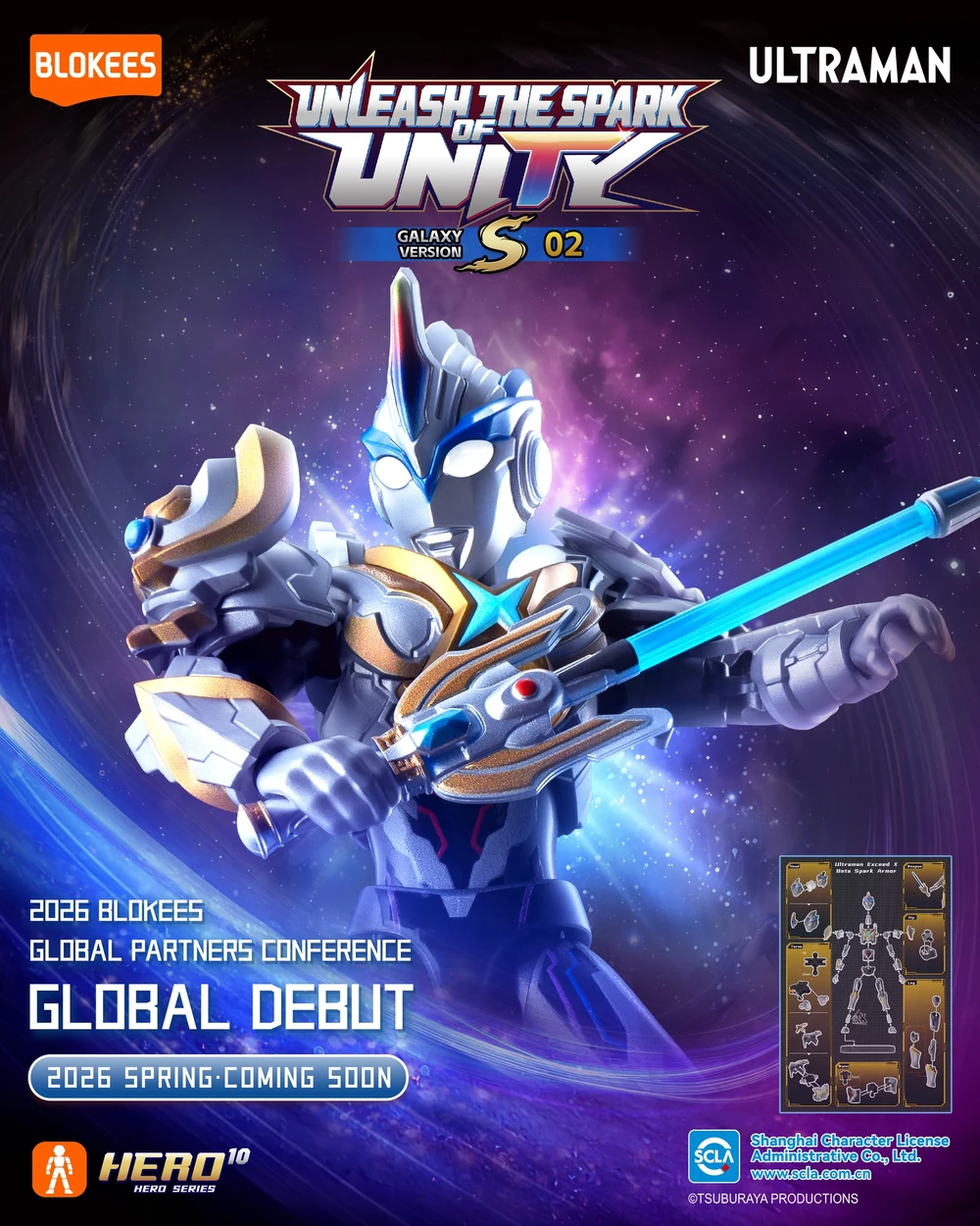 Genuine Blokees Ultraman Toys  - Model Kit Ultraman Tiga ulasan dan harga