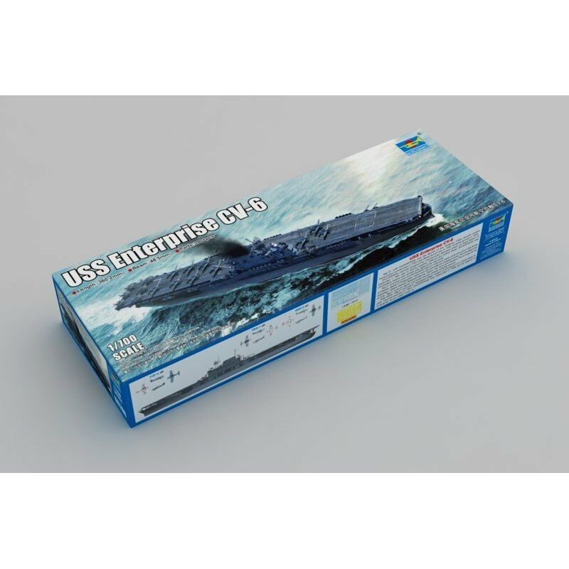 Trumpeter 06708 1/700 USS Ente - Model Kit Uss Enterprise ulasan dan harga