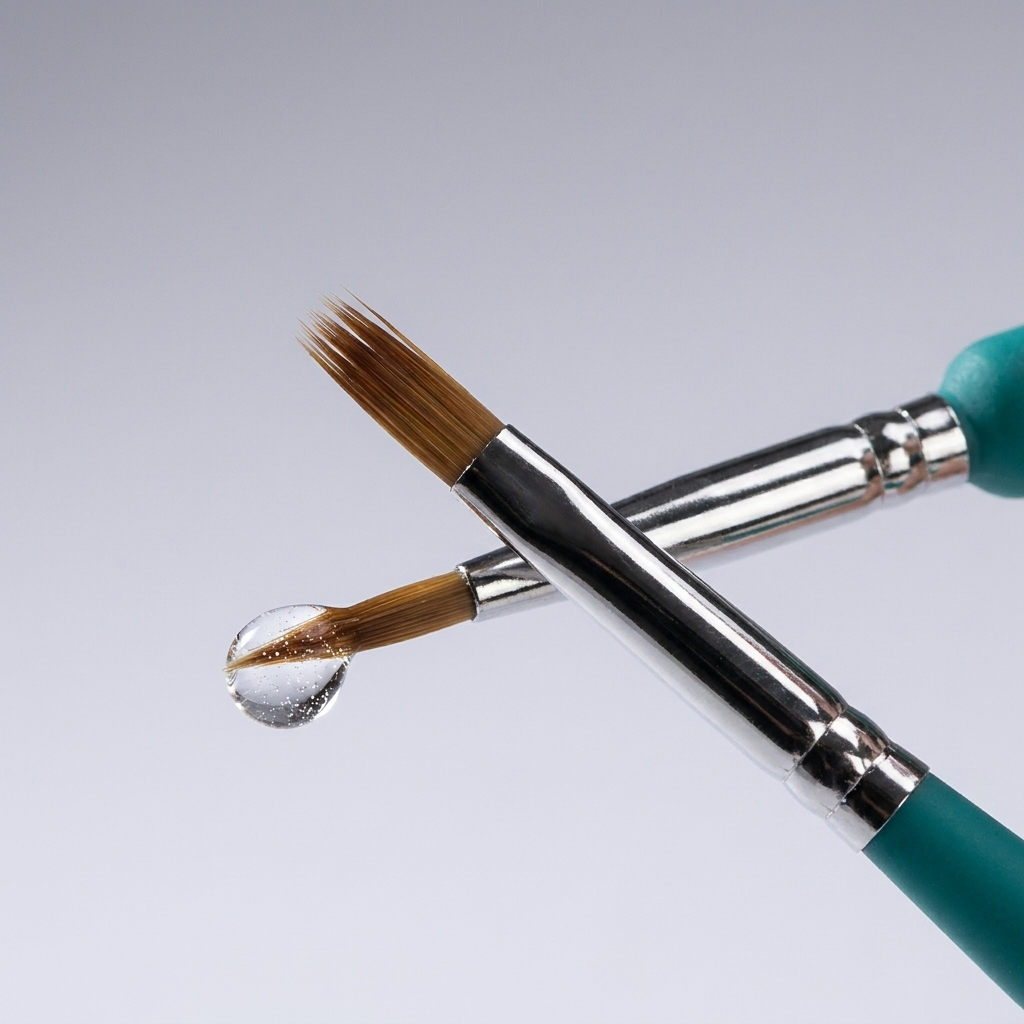 11 PCS Miniature Paint Brushes - Metallic Paint Set ulasan dan harga