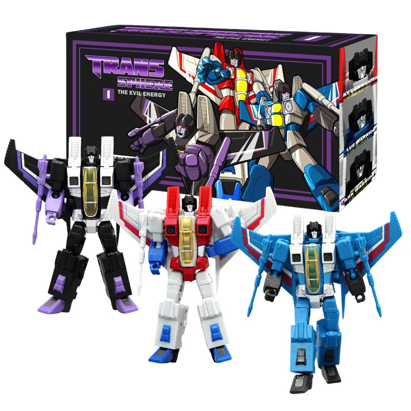 3Pcs/Box Transformation robot  - Model Kit Transformers ulasan dan harga