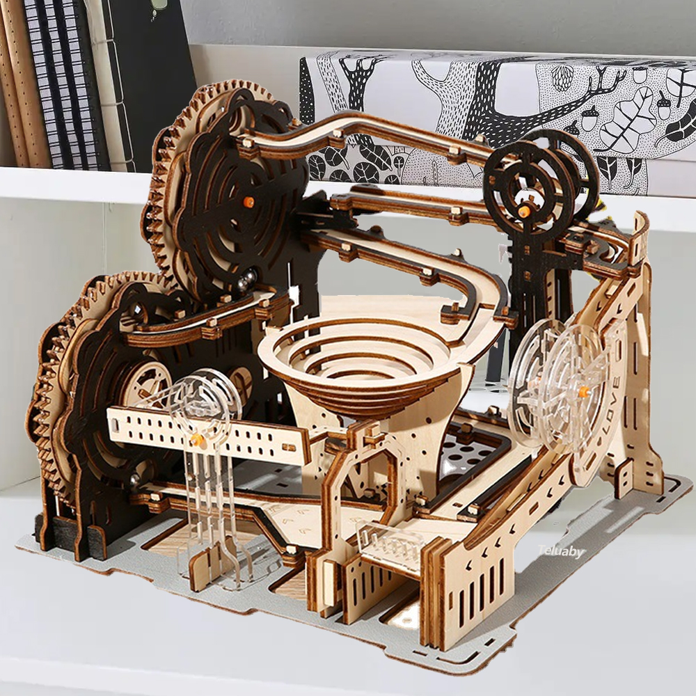 3D Wooden Puzzle Marble Run Se - Model Kit Revell ulasan dan harga