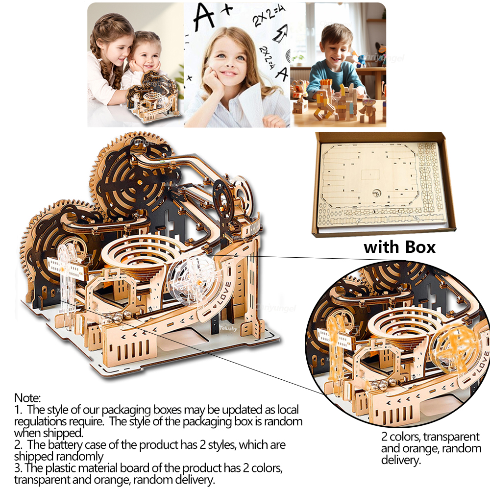 3D Wooden Puzzle Marble Run Se - Model Kit Revell ulasan dan harga