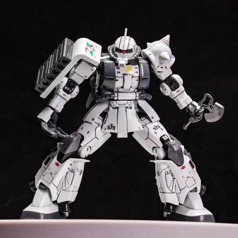 GTO ZAKU II White Wolf Shin Ma - Model Kit Zaku ulasan dan harga