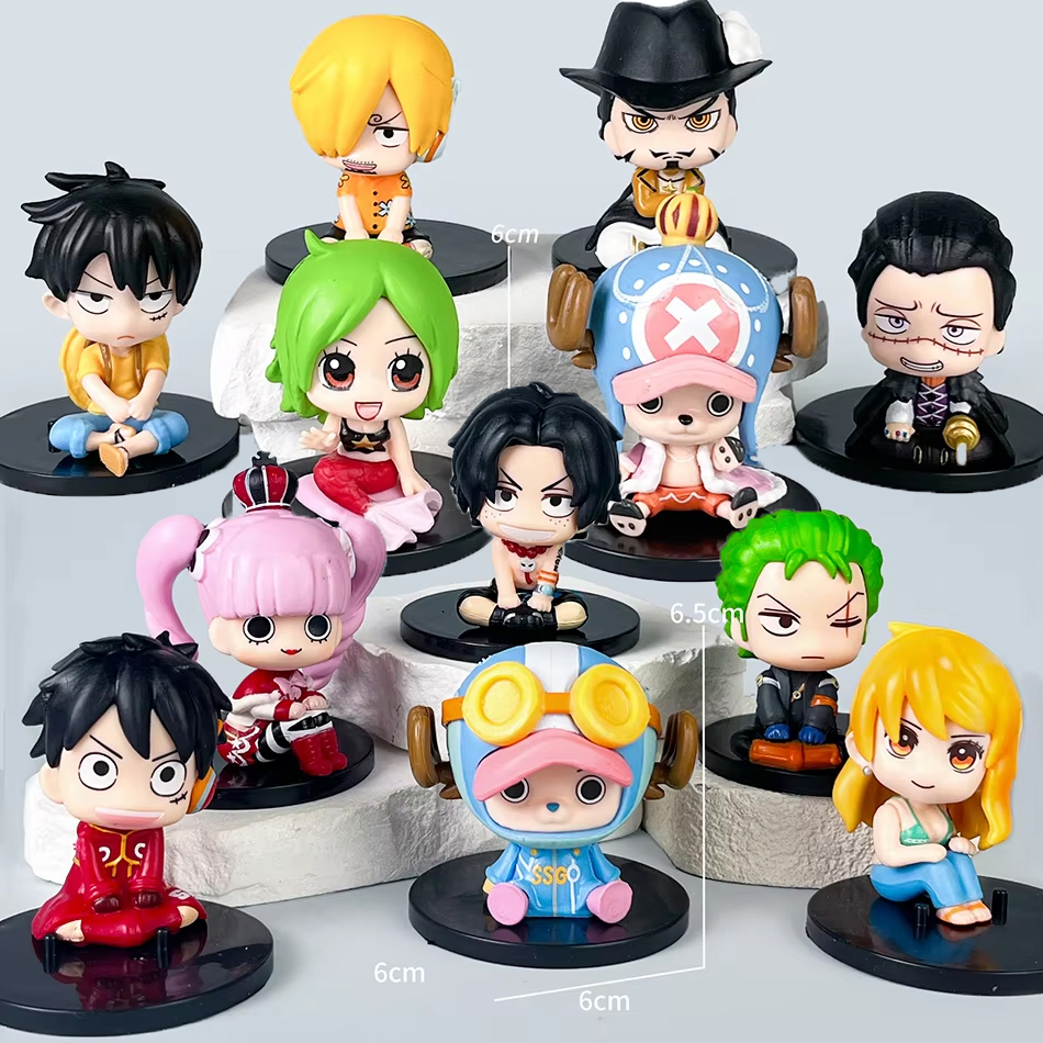 Hot One Piece Anime Blind Box  - Model Kit Luffy ulasan dan harga