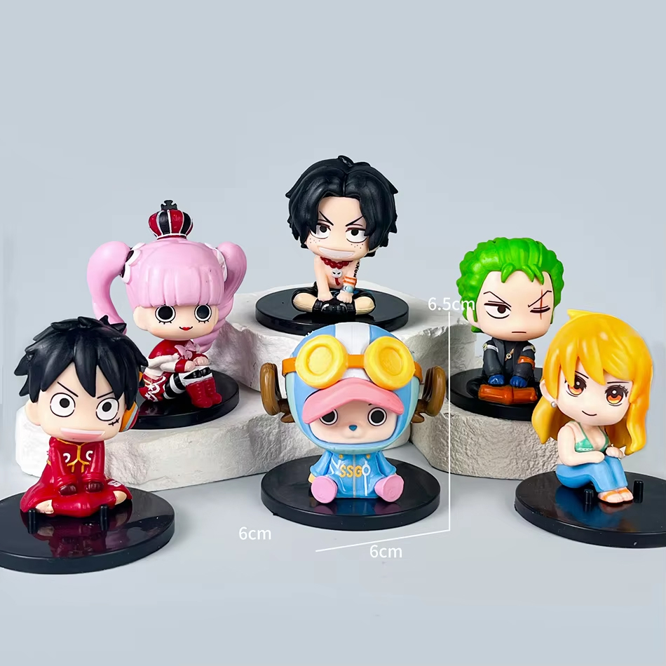 Hot One Piece Anime Blind Box  - Model Kit Luffy ulasan dan harga