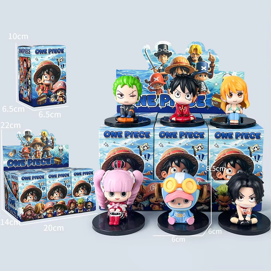 Hot One Piece Anime Blind Box  - Model Kit Luffy ulasan dan harga