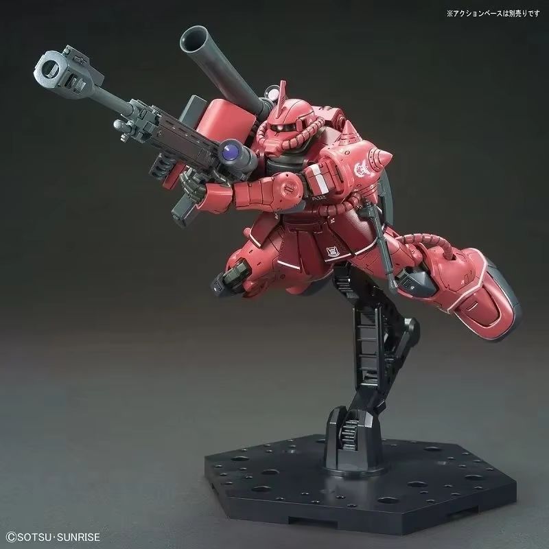 HG 1/144 GTO Char's Red Comet  - Model Kit Zaku ulasan dan harga