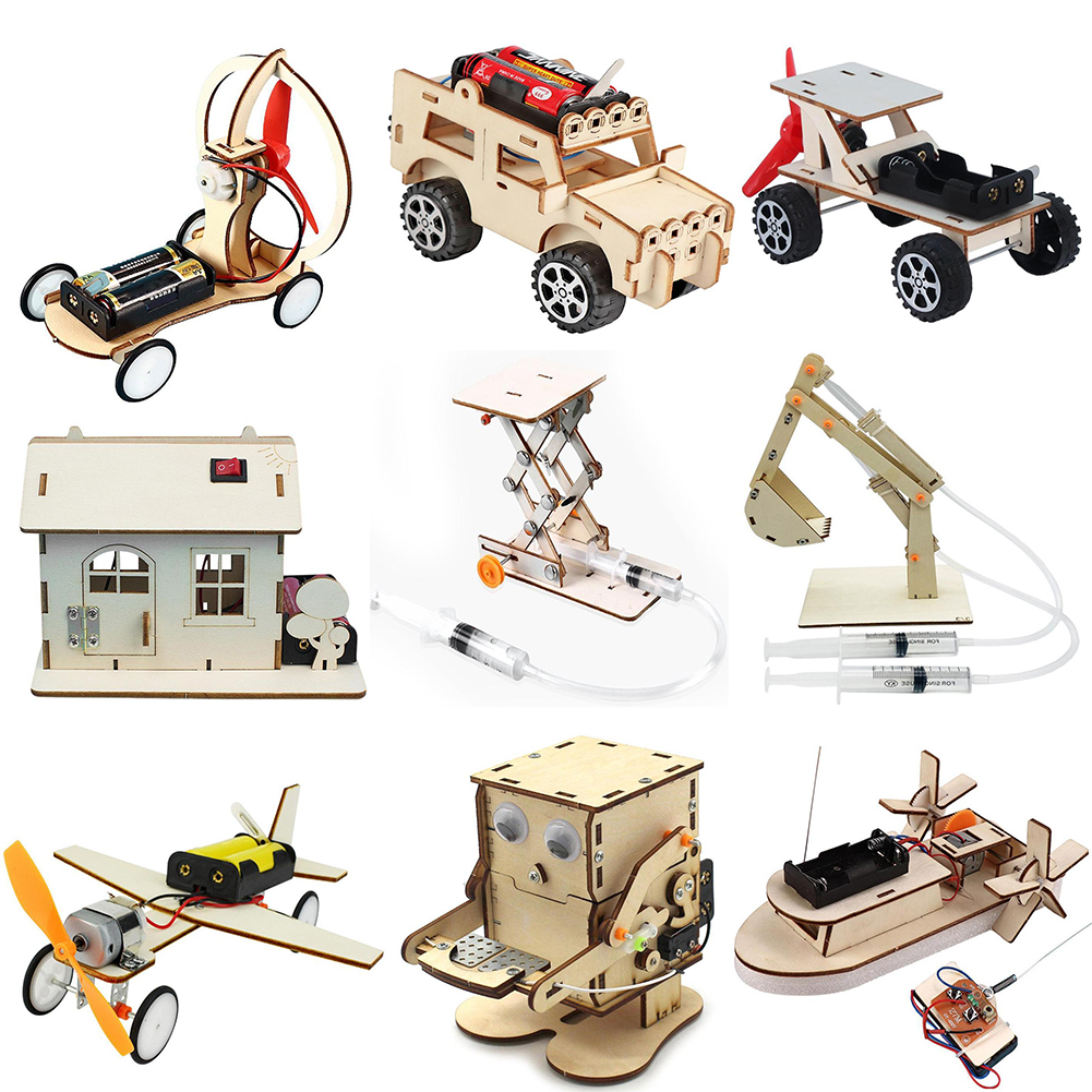 DIY Boat Model Science Toys Ki - Model Kit U Boat ulasan dan harga