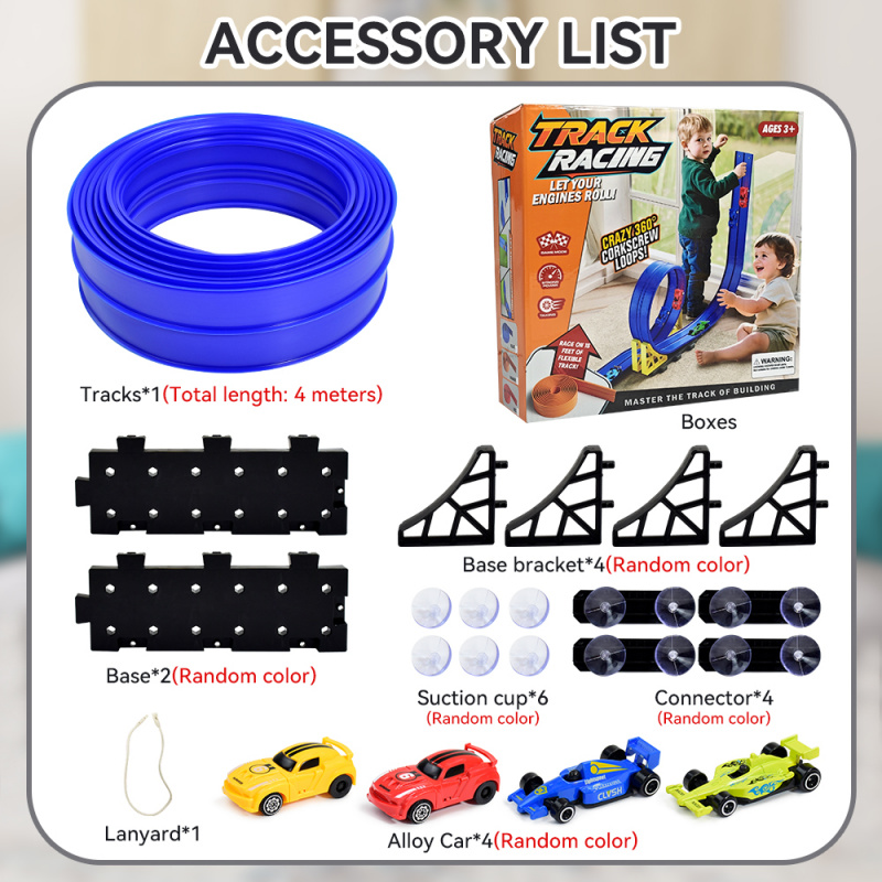 Soft track racing set, speed c - Model Kit Competition ulasan dan harga