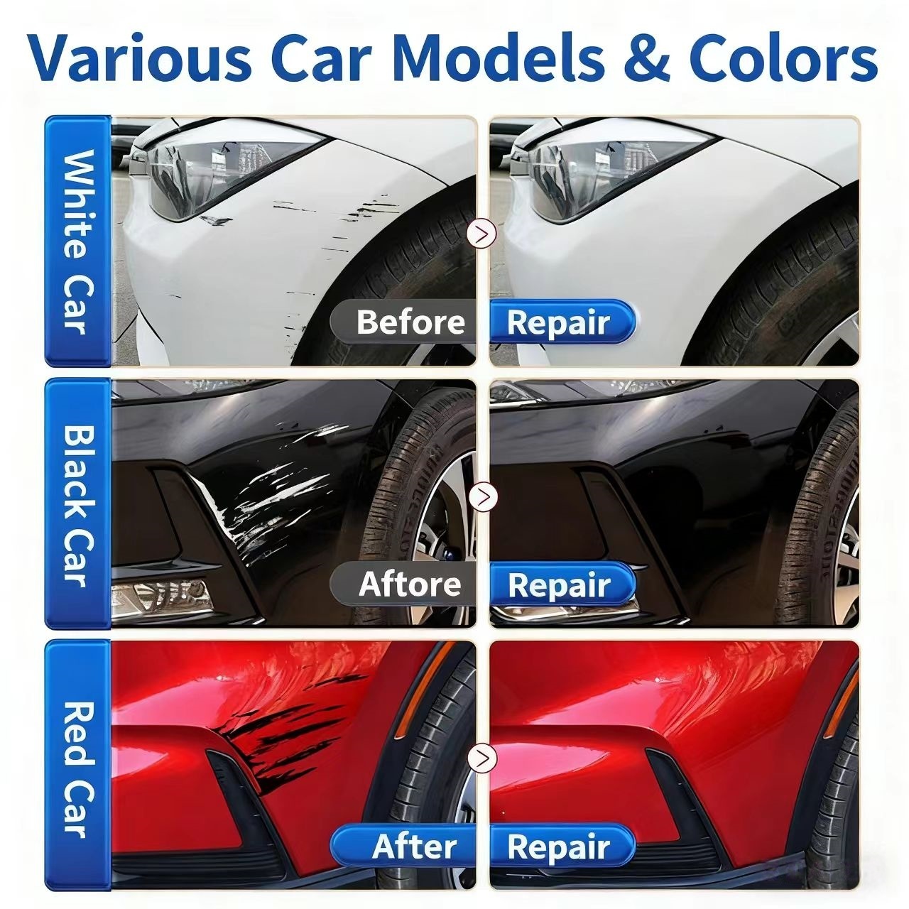 Car Touch Up Paint(Platinum Gr - Metallic Paint Set ulasan dan harga