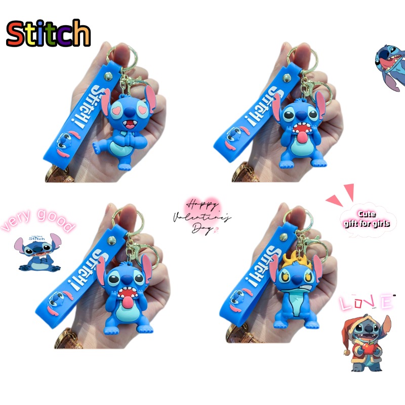 Disney Stitch 3D Doll Car Key  - Model Kit Car ulasan dan harga
