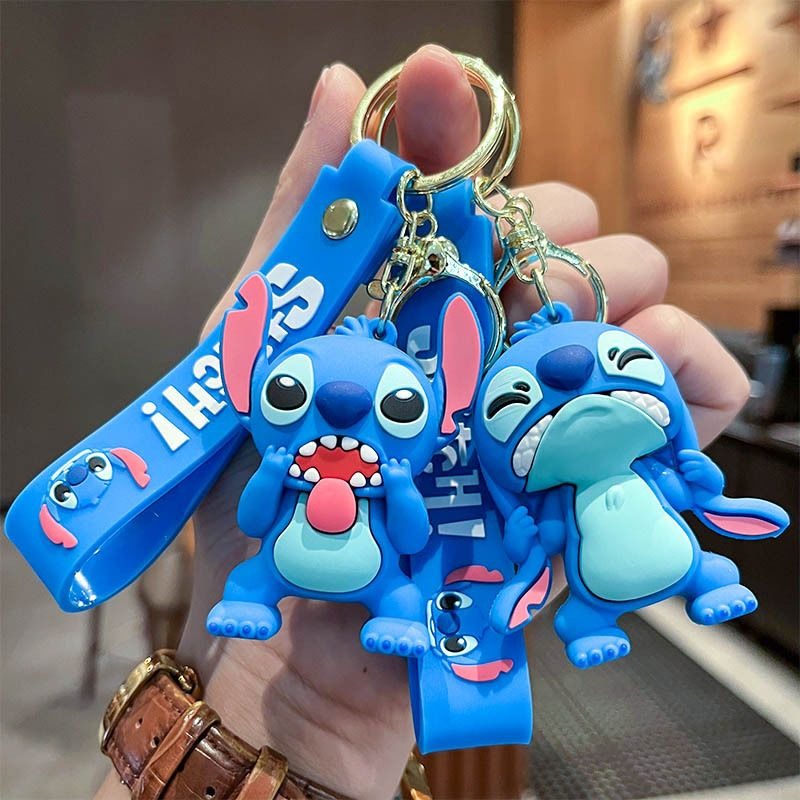 Disney Stitch 3D Doll Car Key  - Model Kit Car ulasan dan harga